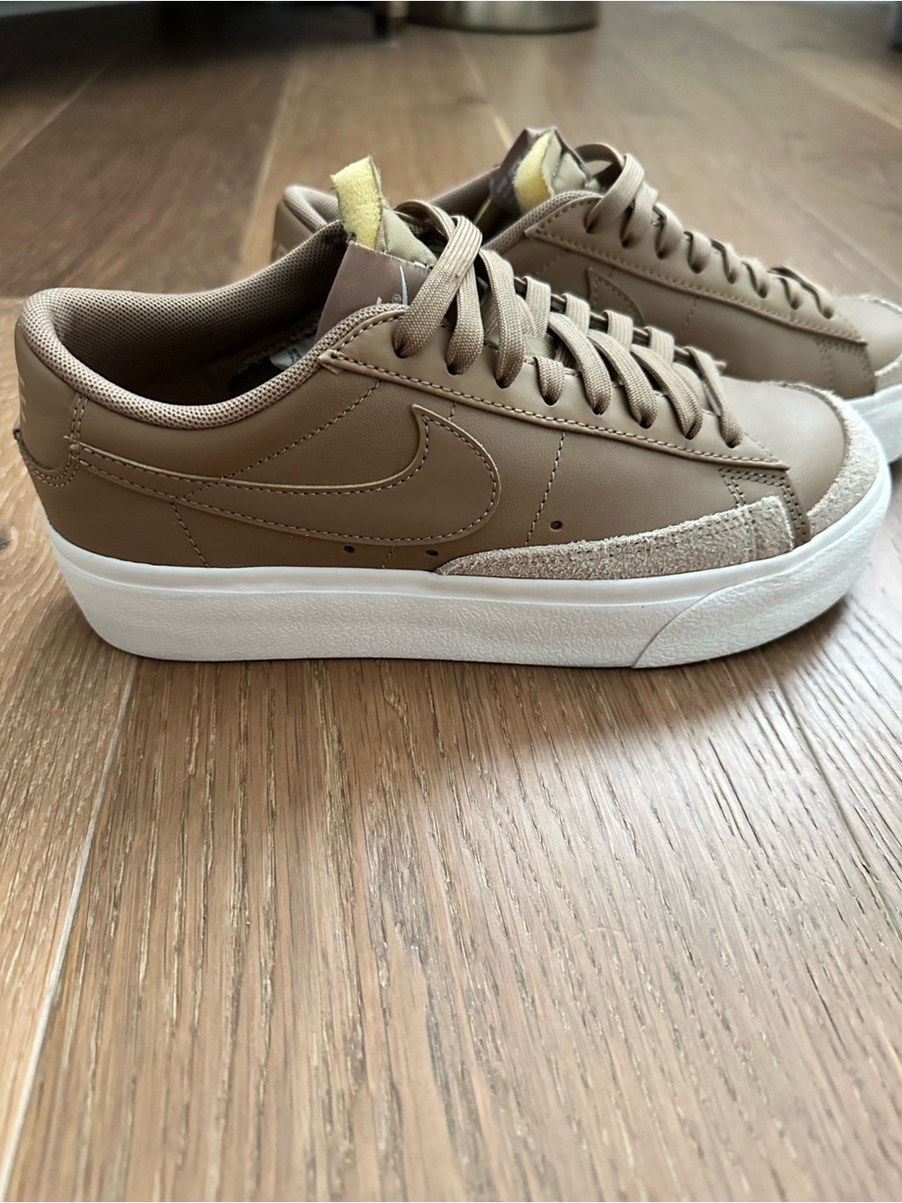 Nike Blazer Low Platform sneakers-Dark Driftwood